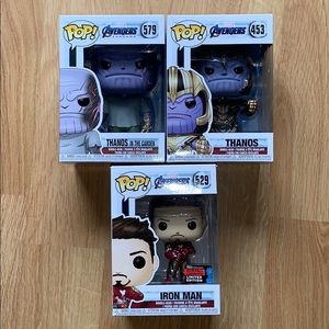 Iron Man Comic Con Exclusive Funko POP Bundle